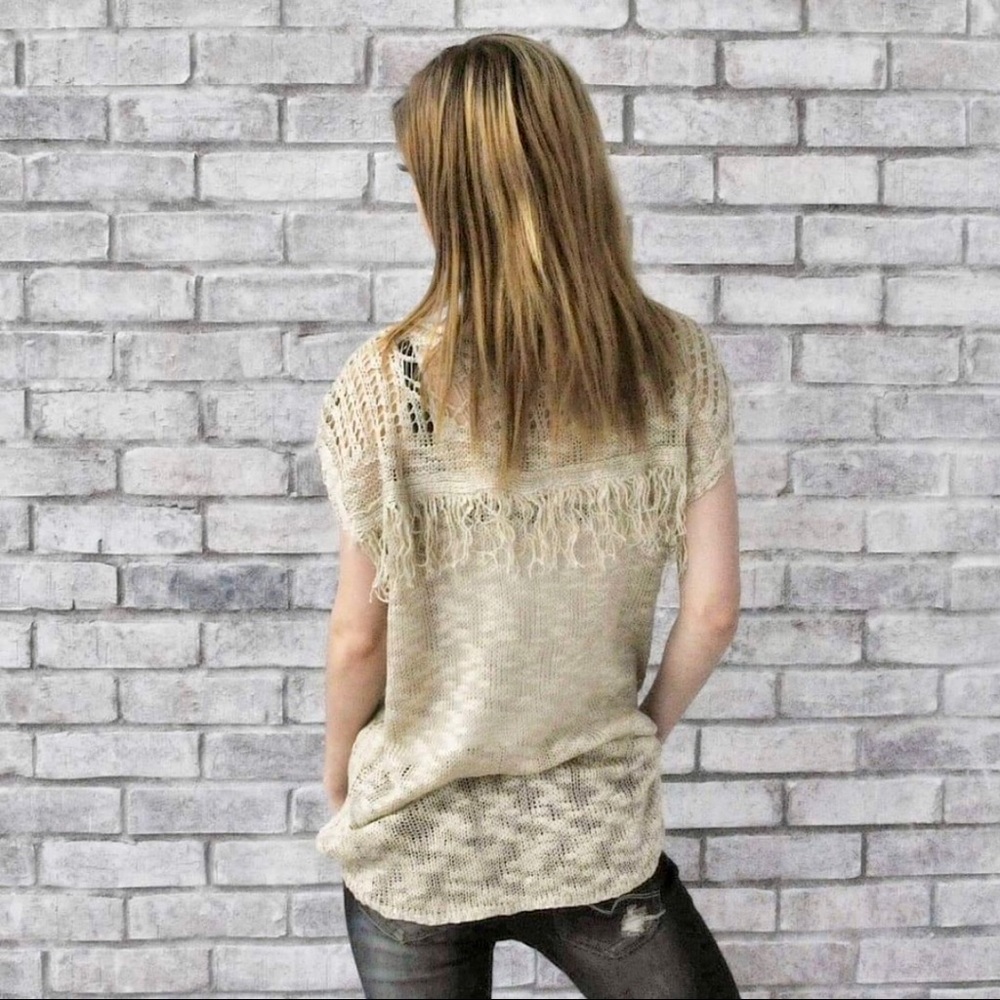 "Lizzie" Burnout Sweater - Picture 2 of 4